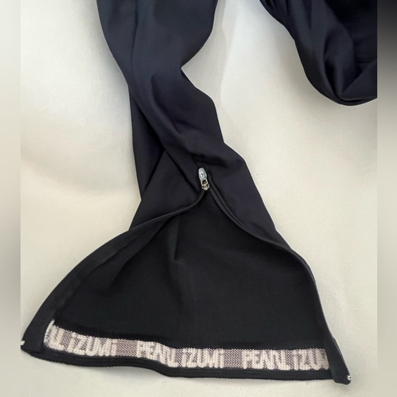 Pearlizumi Windsource Black Trimfleece Zip Tights. Black, Size Large - NWT - Picture 2 of 6